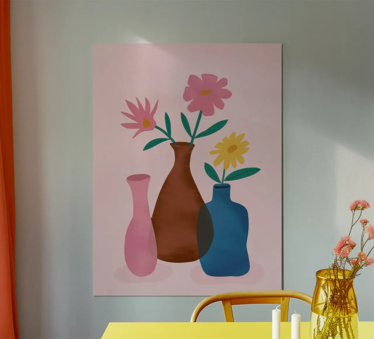 Vases à fleurs simples hahnemühle de Gaia Viesta