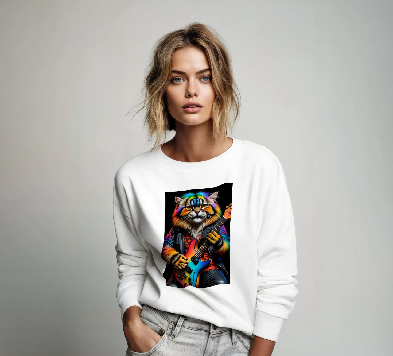 Manul rocker music sudadera de MakArena