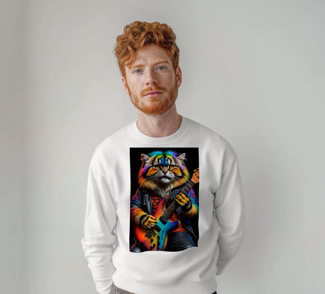 Manul rocker music sudadera de MakArena