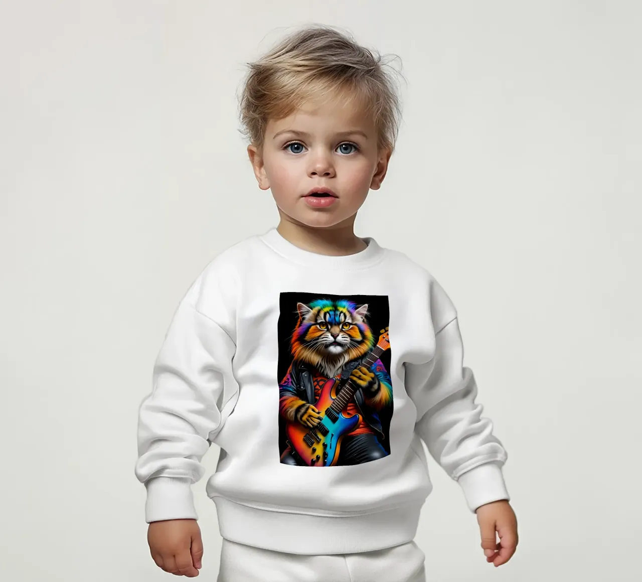 Manul rocker music sudadera de bebé de MakArena
