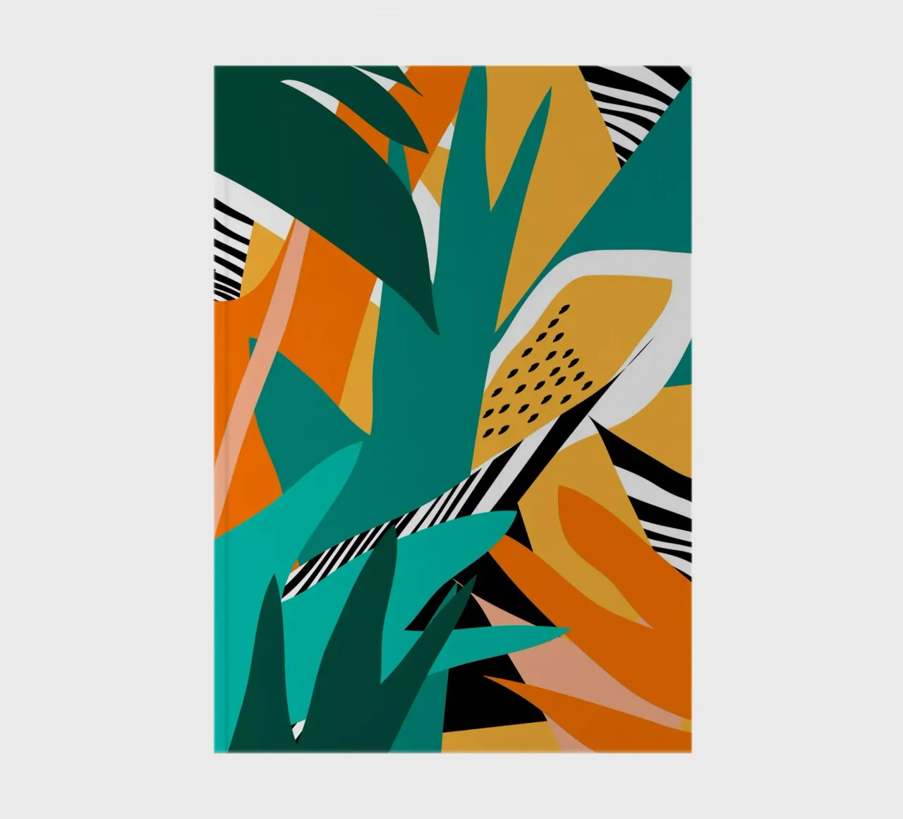 Jungle Abstract notebook by ThingDesign