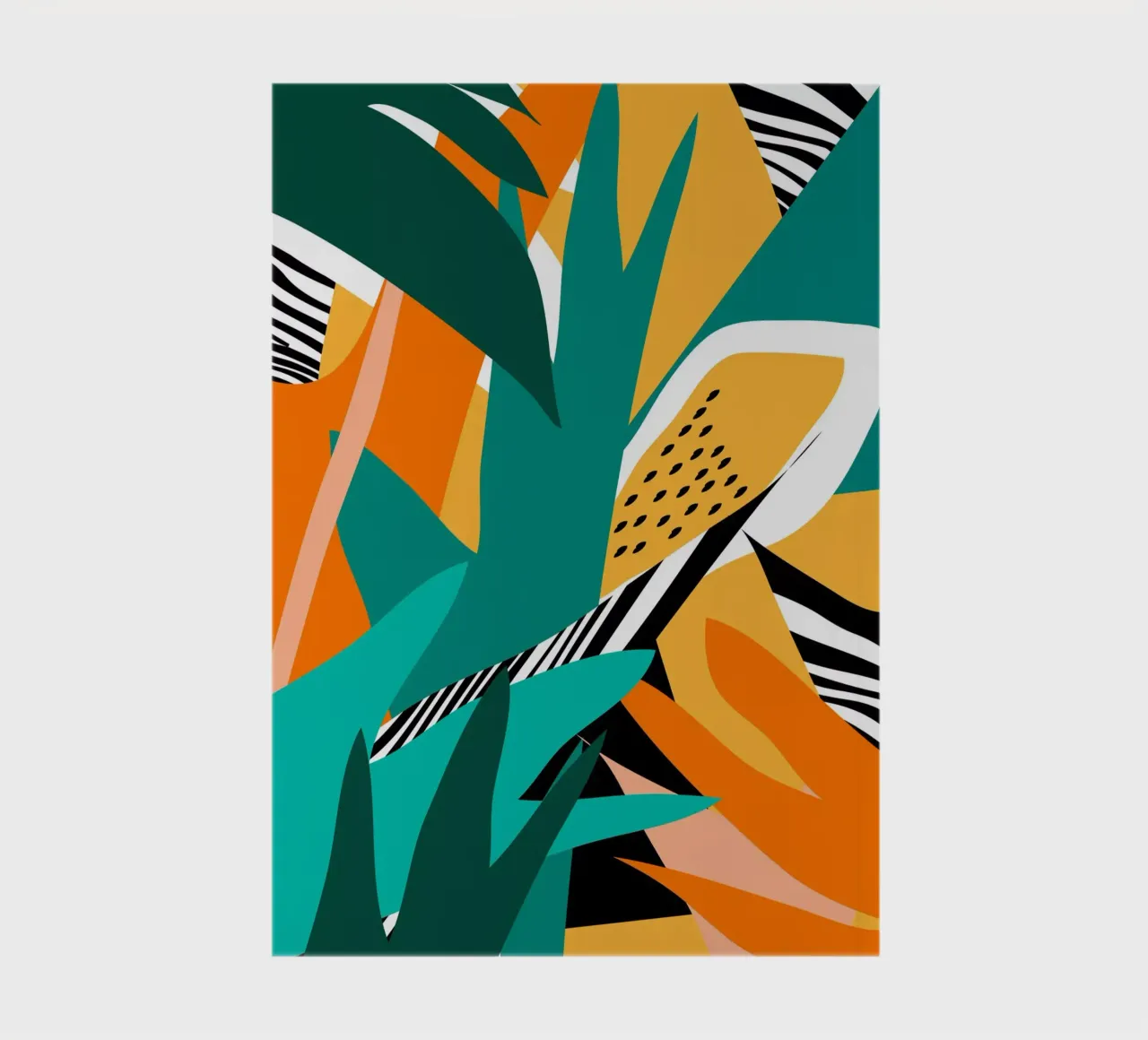 Jungle Abstract notebook by ThingDesign