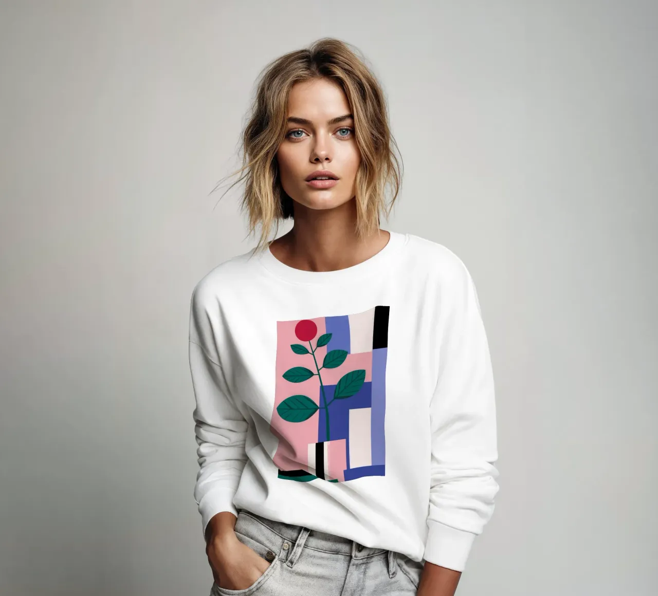 Sorta di fiore geometrico felpa da Selene Shade