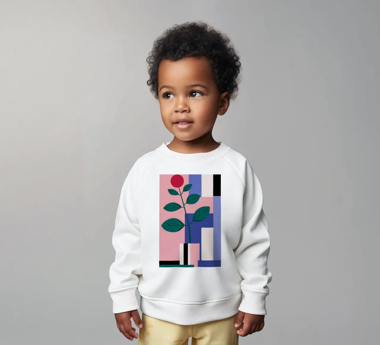 Sorta di fiore geometrico felpa neonato da Selene Shade