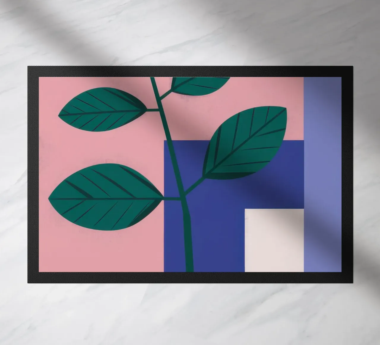 Sorta di fiore geometrico zerbino da Selene Shade