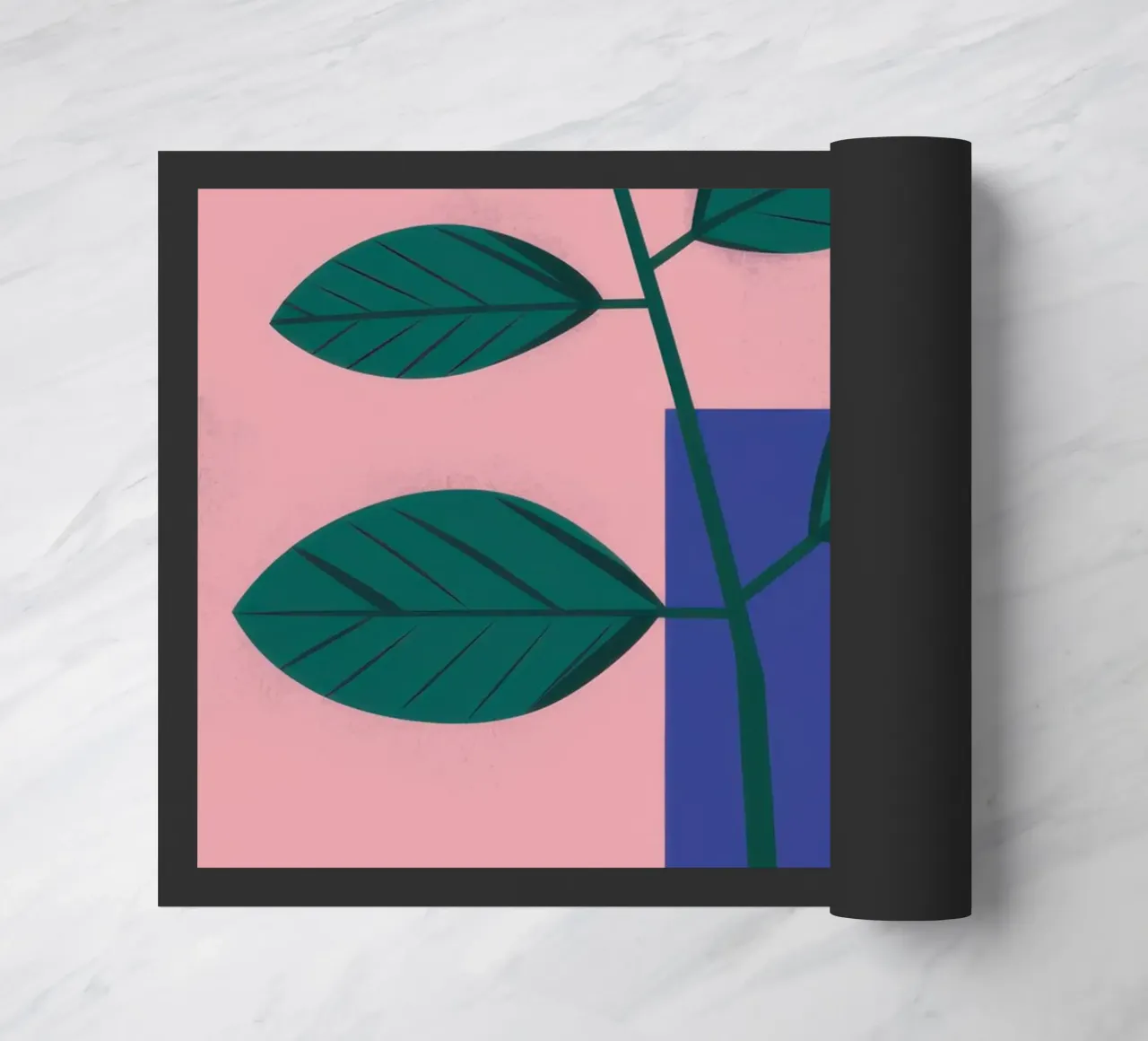 Sorta di fiore geometrico zerbino da Selene Shade