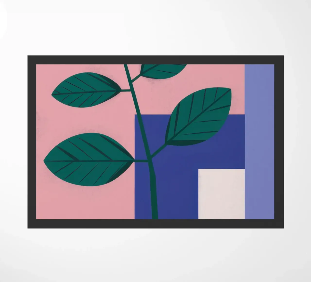 Sorta di fiore geometrico zerbino da Selene Shade