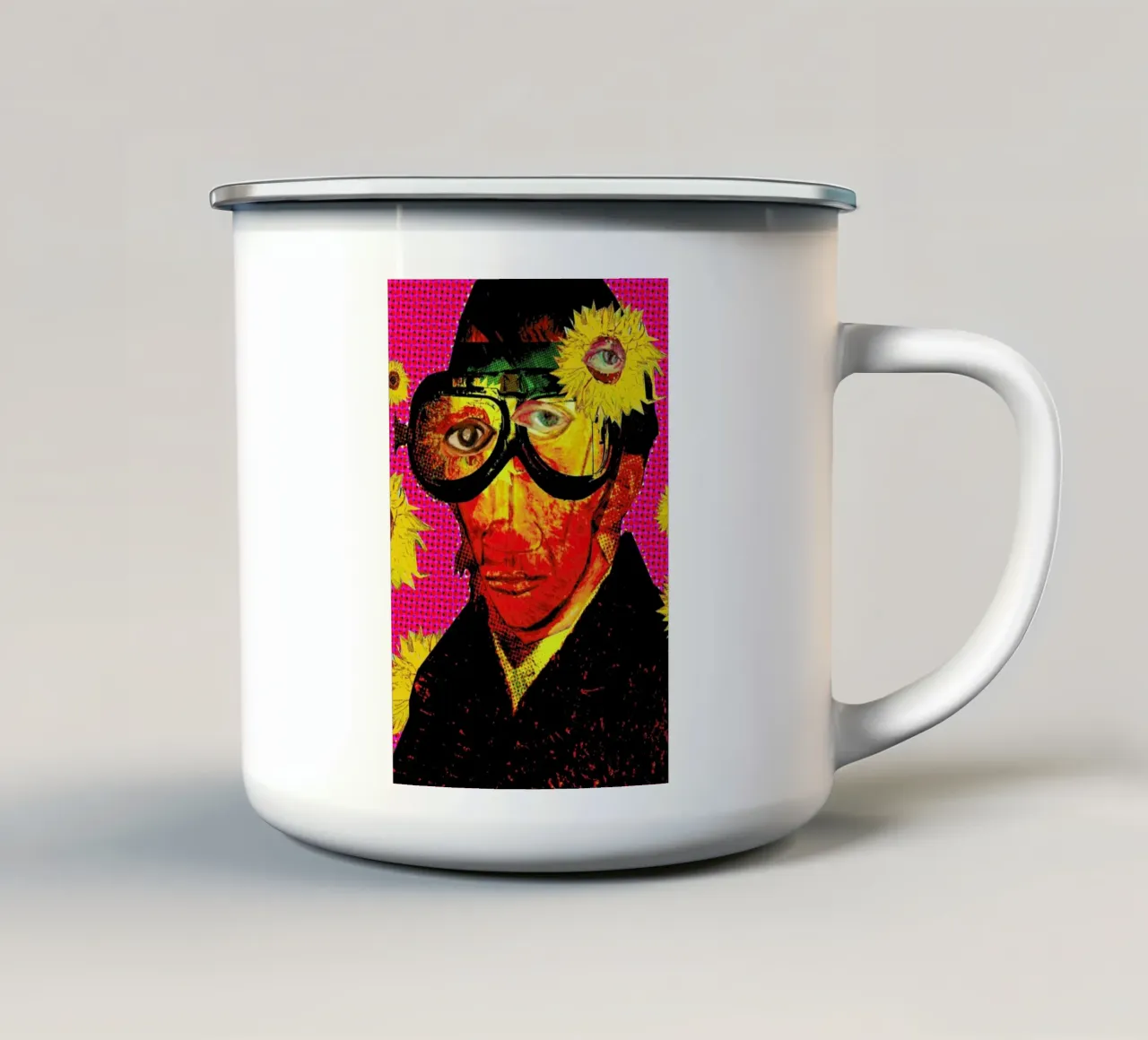 Pablo van Gogh 4 tazza in smalto da Marko Köppe