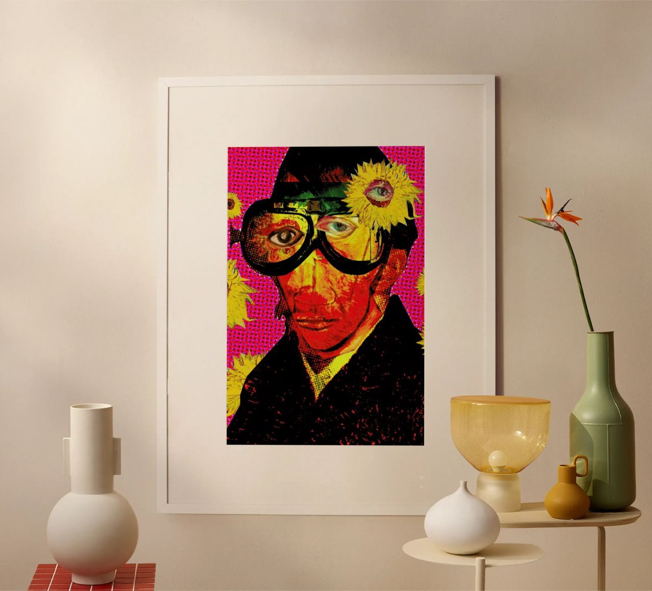 Pablo van Gogh 4 poster by Marko Köppe