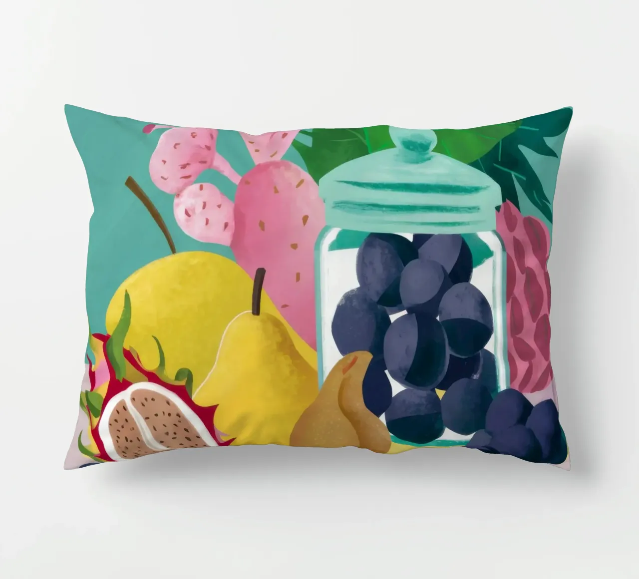 Frutta verdeggiante in abbondanza cuscino da Selene Shade