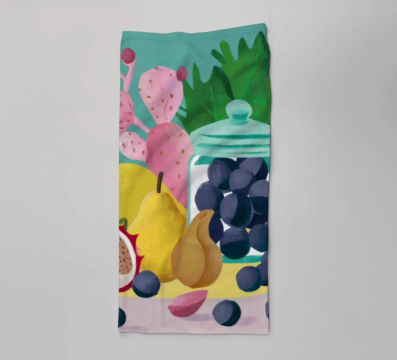 Frutta verdeggiante in abbondanza asciugamano da bagno da Selene Shade