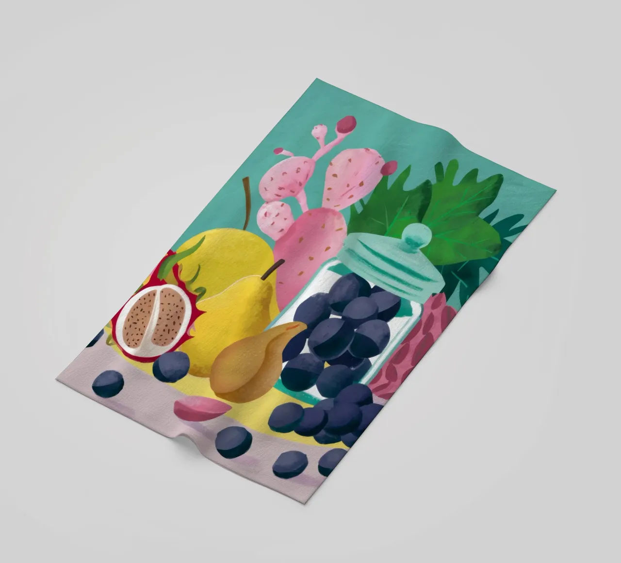 Frutta verdeggiante in abbondanza telo mare da Selene Shade