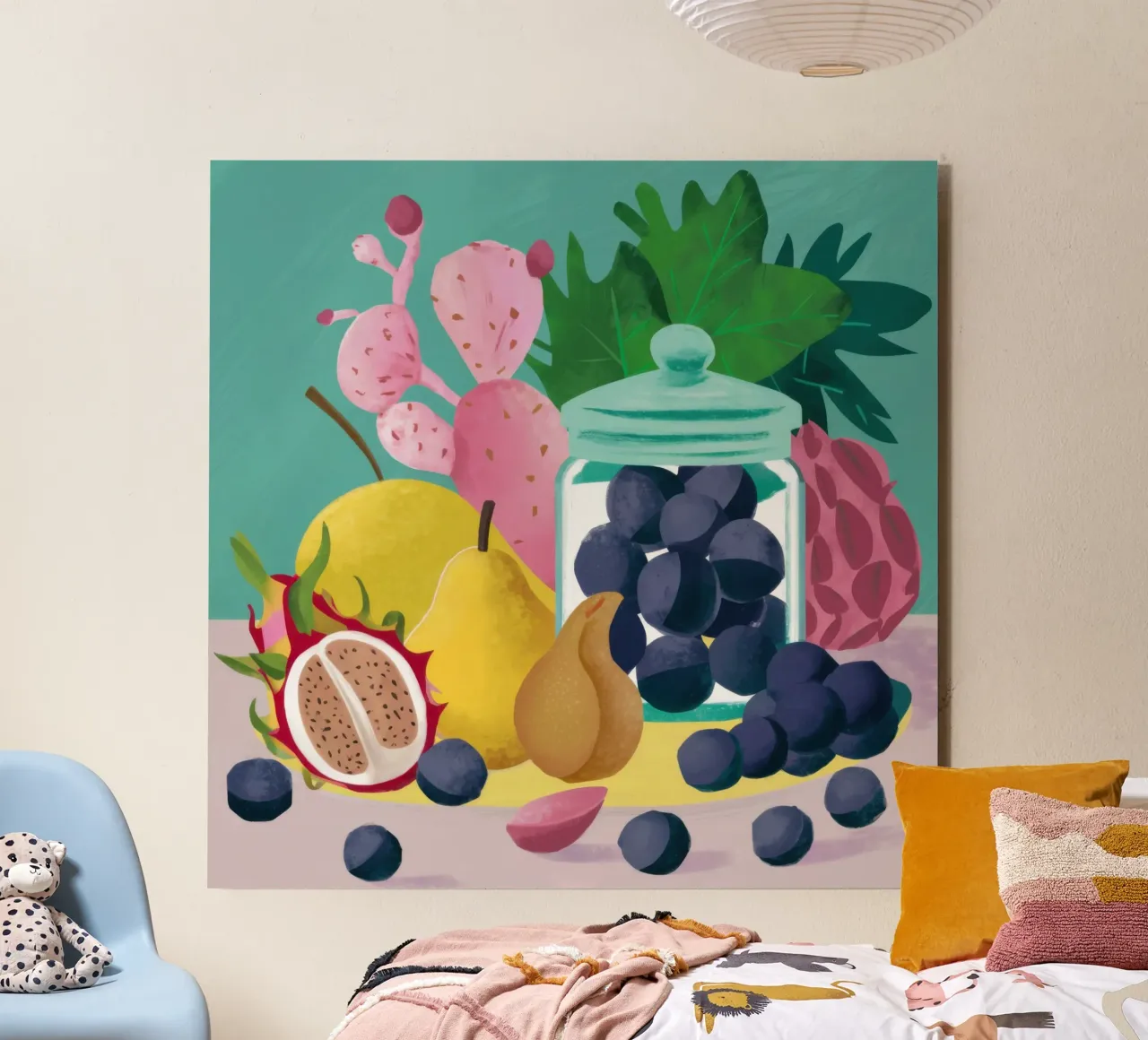 Frutta verdeggiante in abbondanza alluminio dibond da Selene Shade