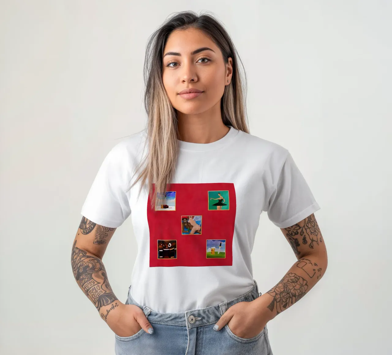 george condo interview t-shirt da martina