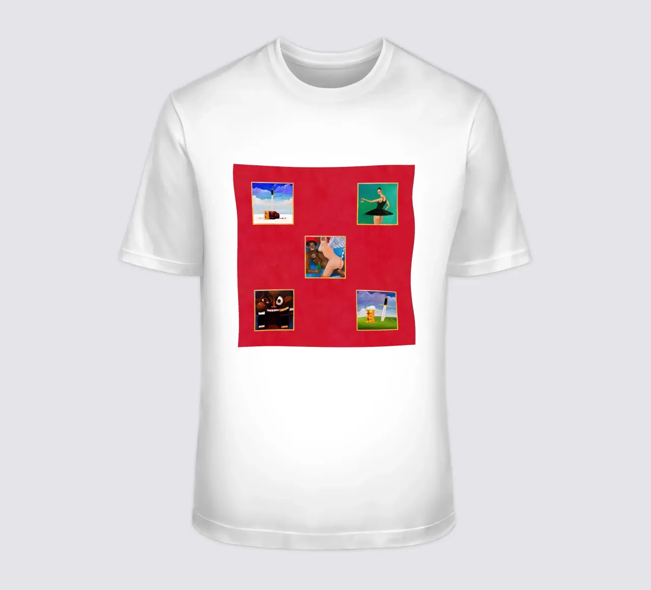 george condo interview t-shirt da martina