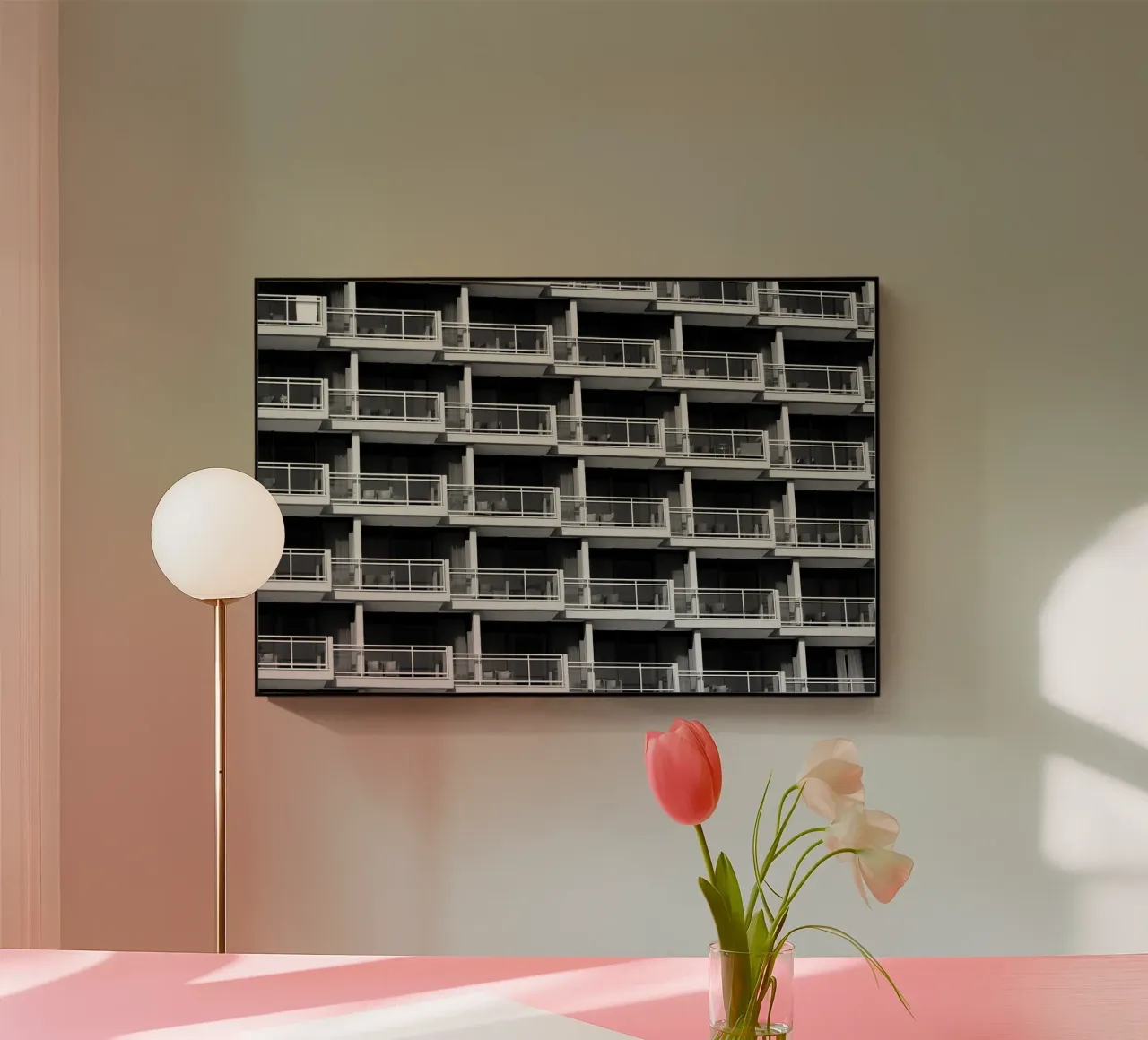 White Flag plexiglass da Tal Paz-Fridman