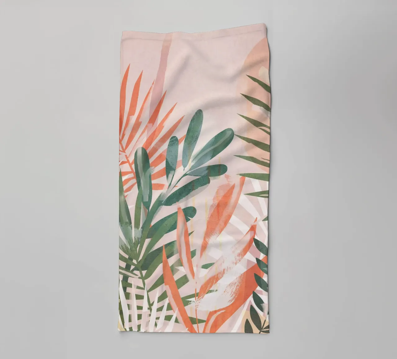 Tropical Leaves 4 towel by ThingDesign
