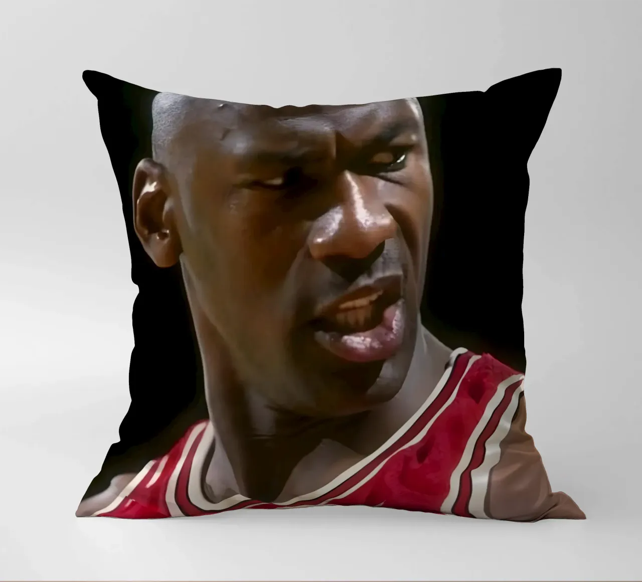 Michael Jordan cuscino da Low poly art