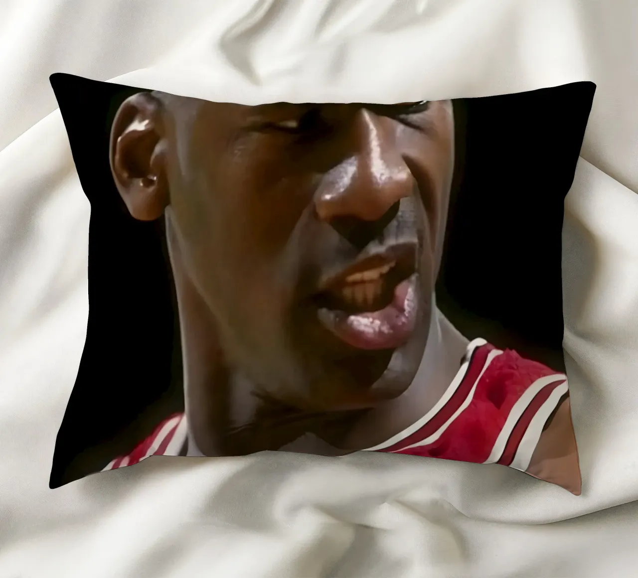 Michael Jordan cuscino da Low poly art