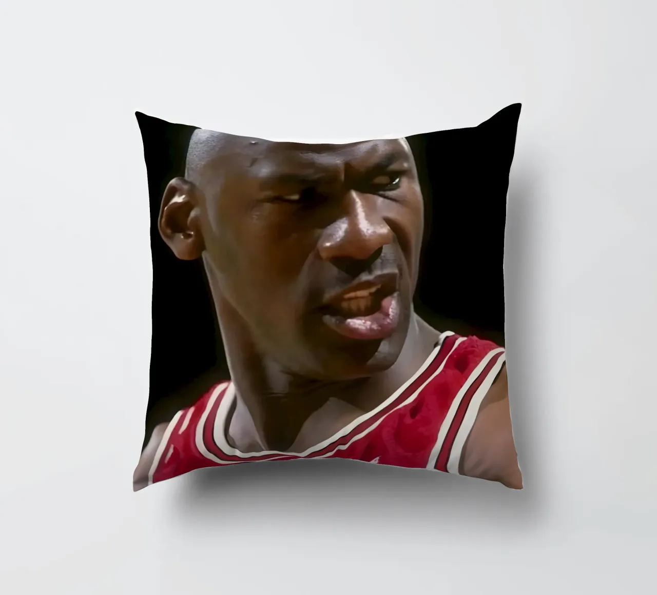 Michael Jordan cuscino da Low poly art