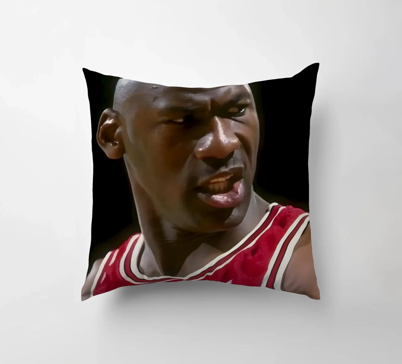 Michael Jordan cuscino da Low poly art