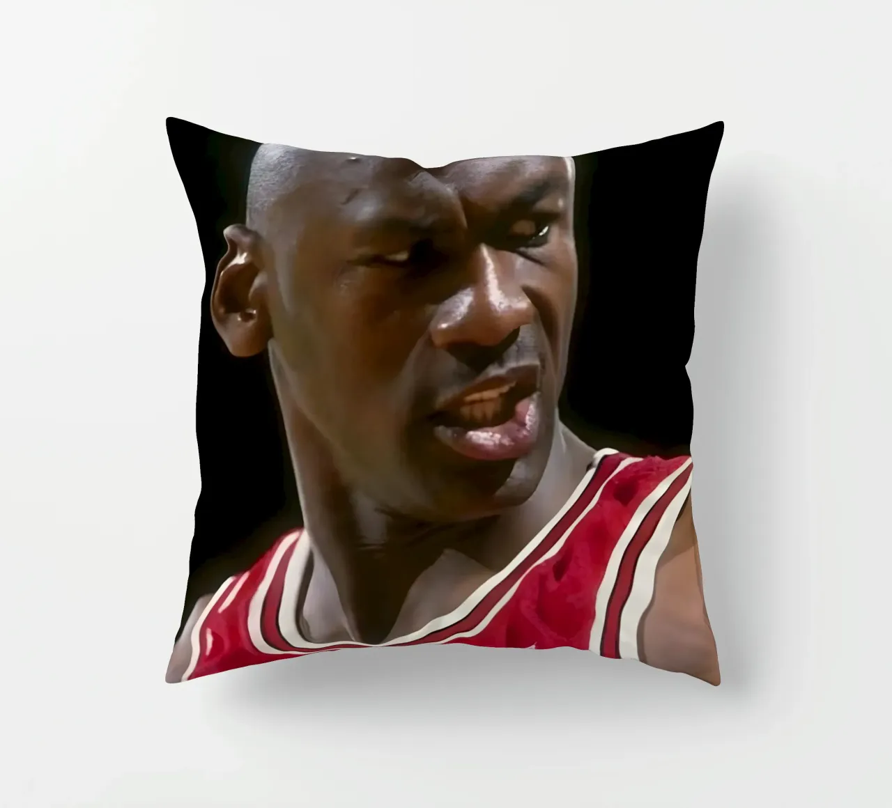 Michael Jordan cuscino da Low poly art