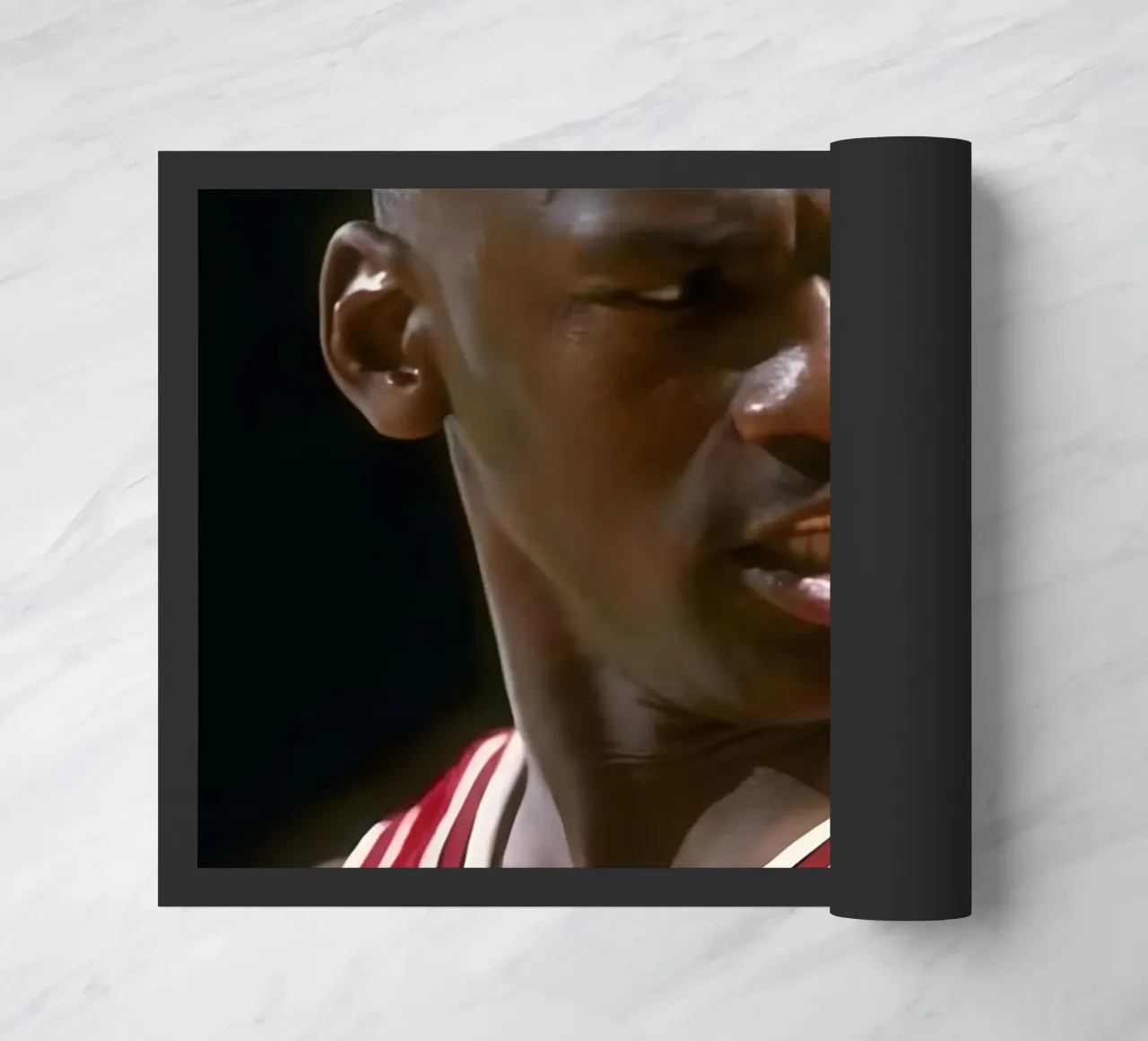 Michael Jordan zerbino da Low poly art