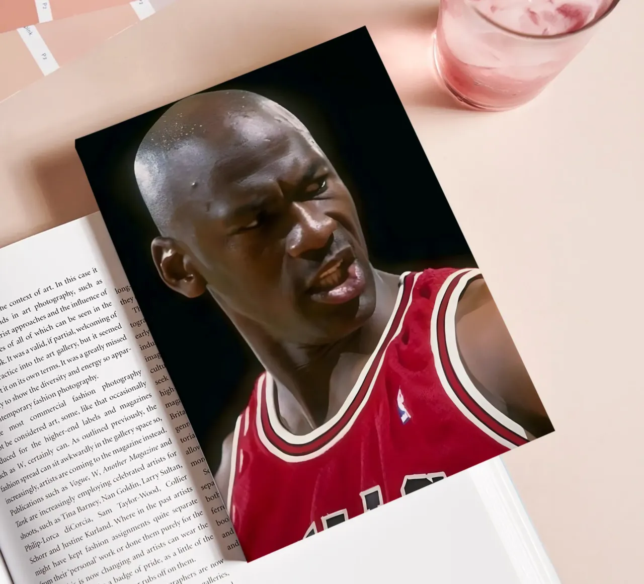 Michael Jordan notebook by Low poly art