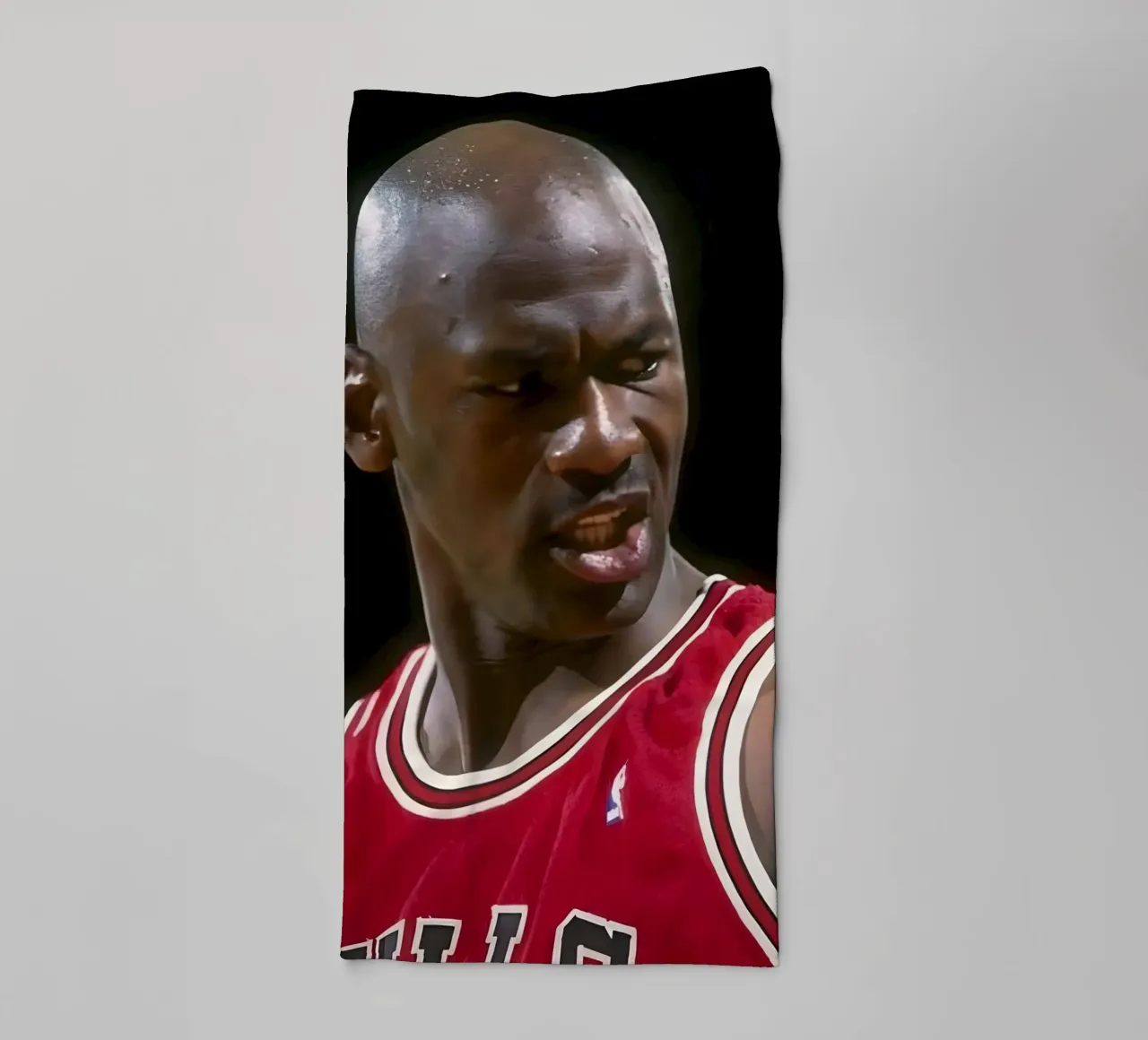 Michael Jordan asciugamano da bagno da Low poly art