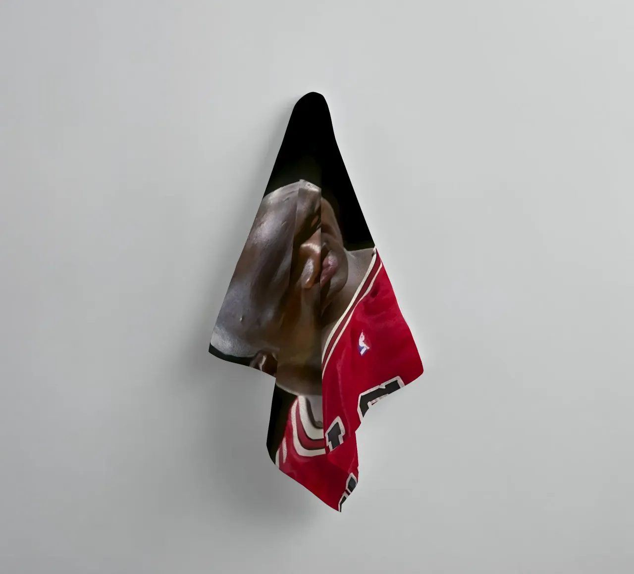 Michael Jordan asciugamano da bagno da Low poly art