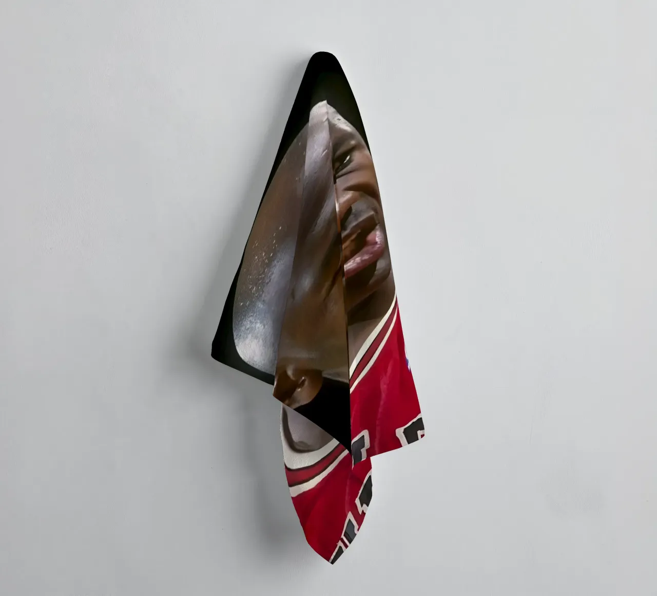 Michael Jordan asciugamano da bagno da Low poly art