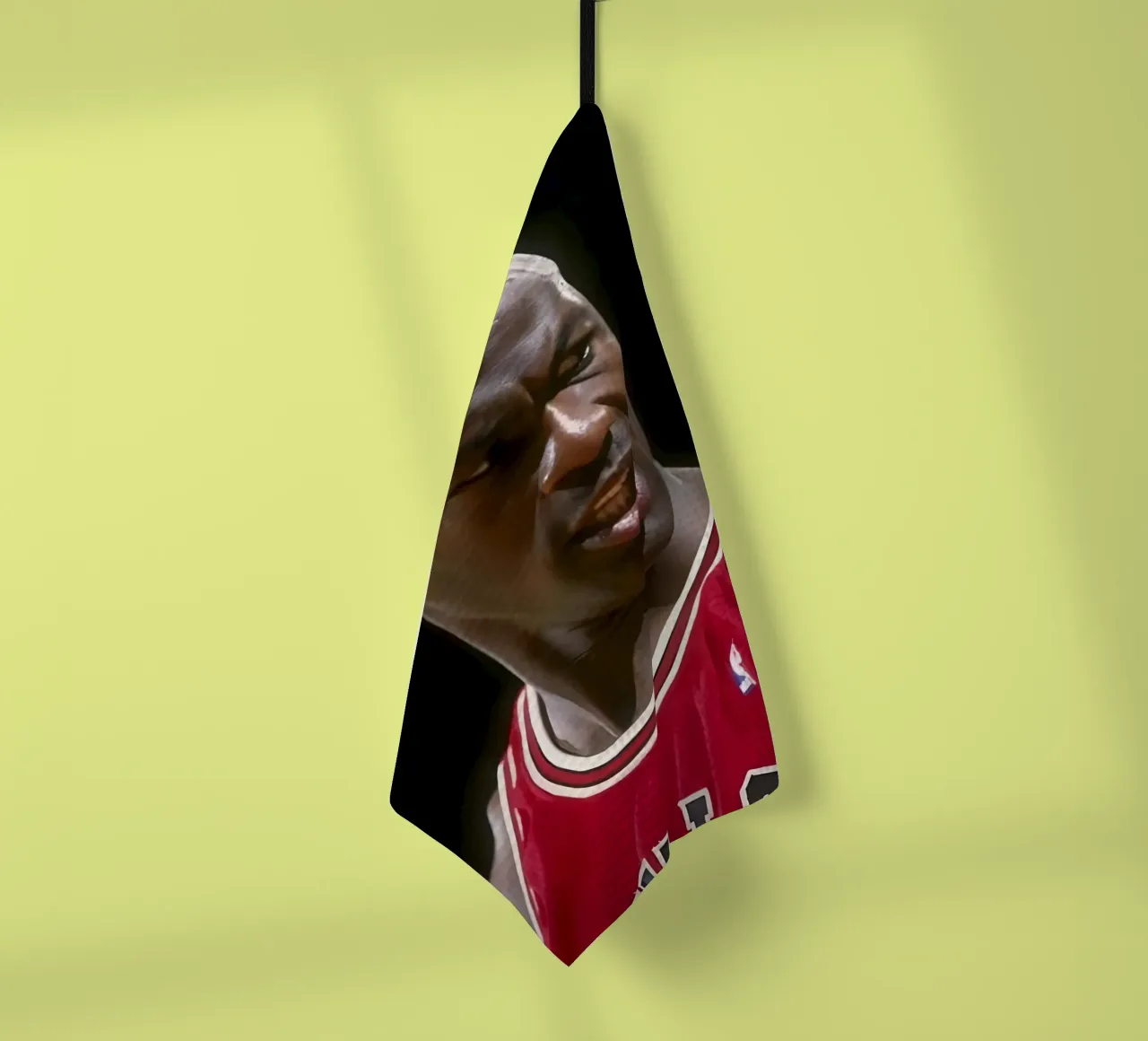 Michael Jordan canovaccio da cucina da Low poly art