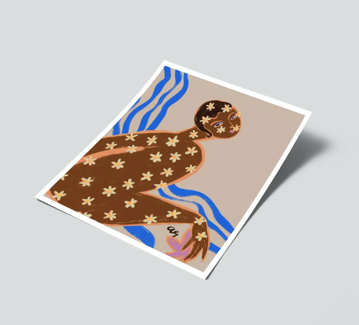Blooming Daisy sticker sheet by Arty Guava
