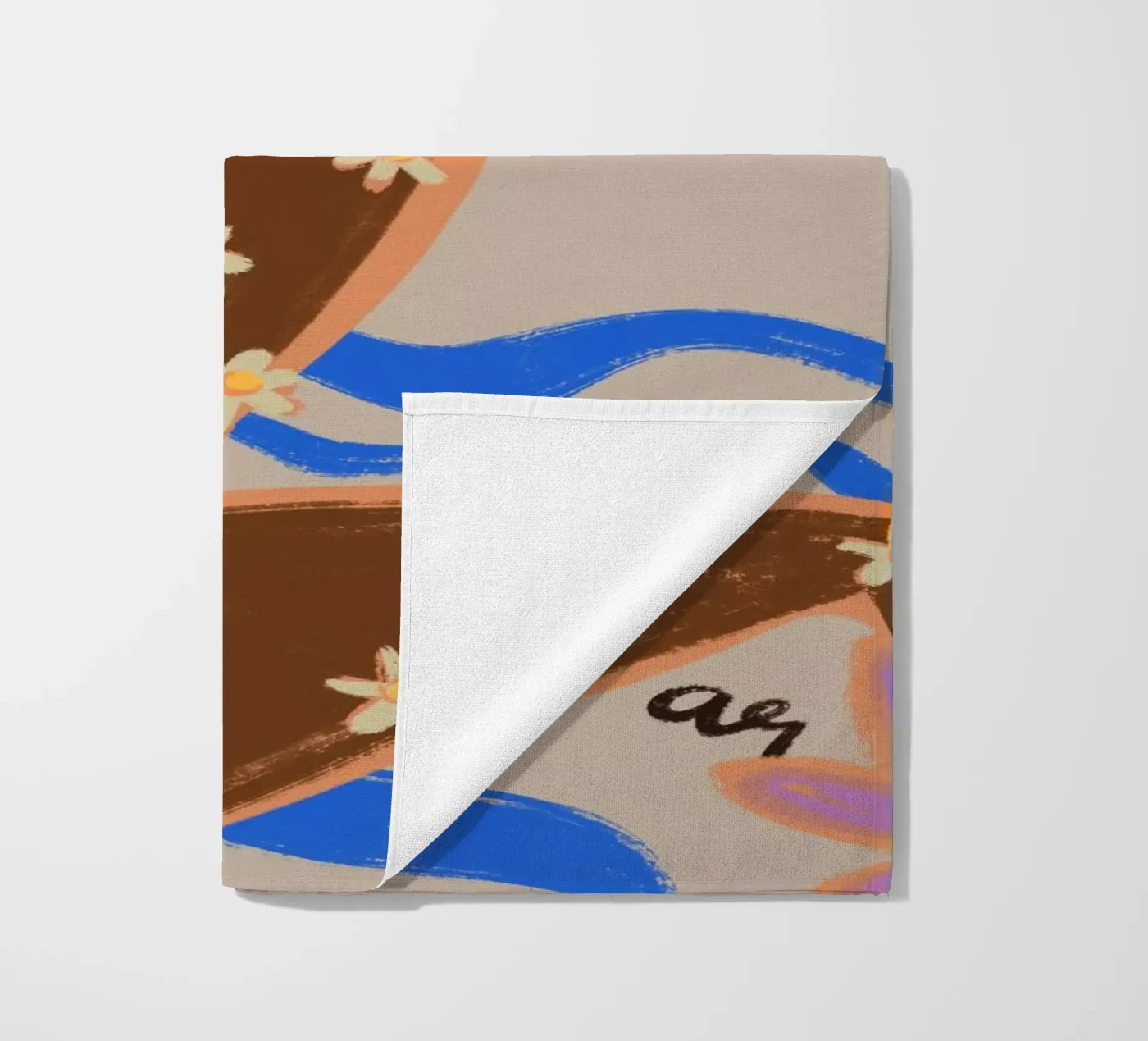 Blooming Daisy strandhanddoek van Arty Guava