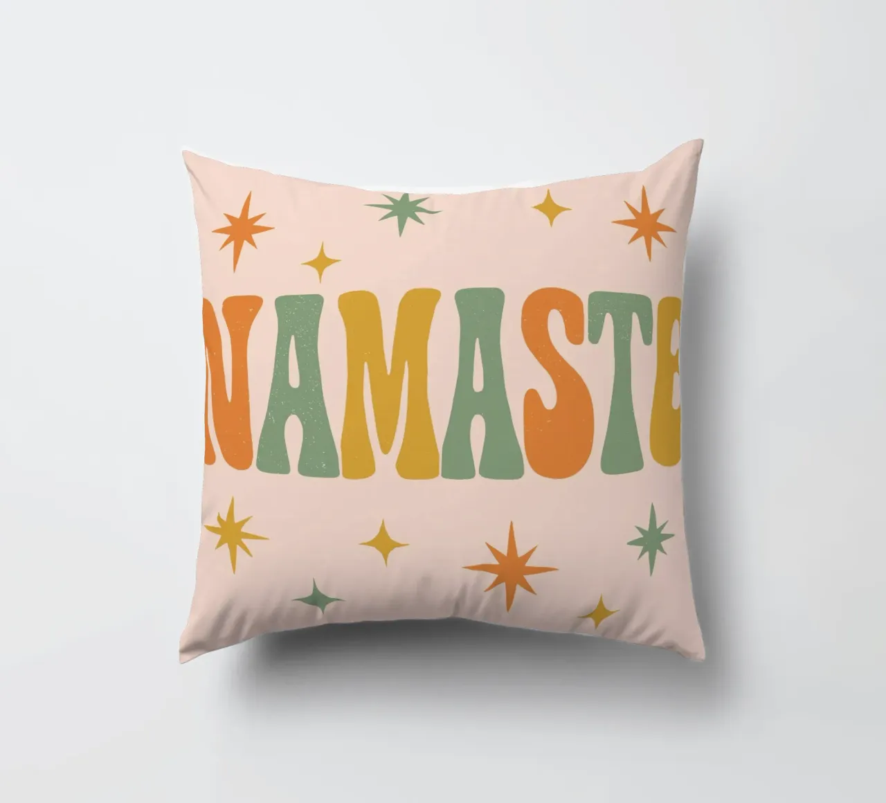 Namaste (Square) cuscino da treechild