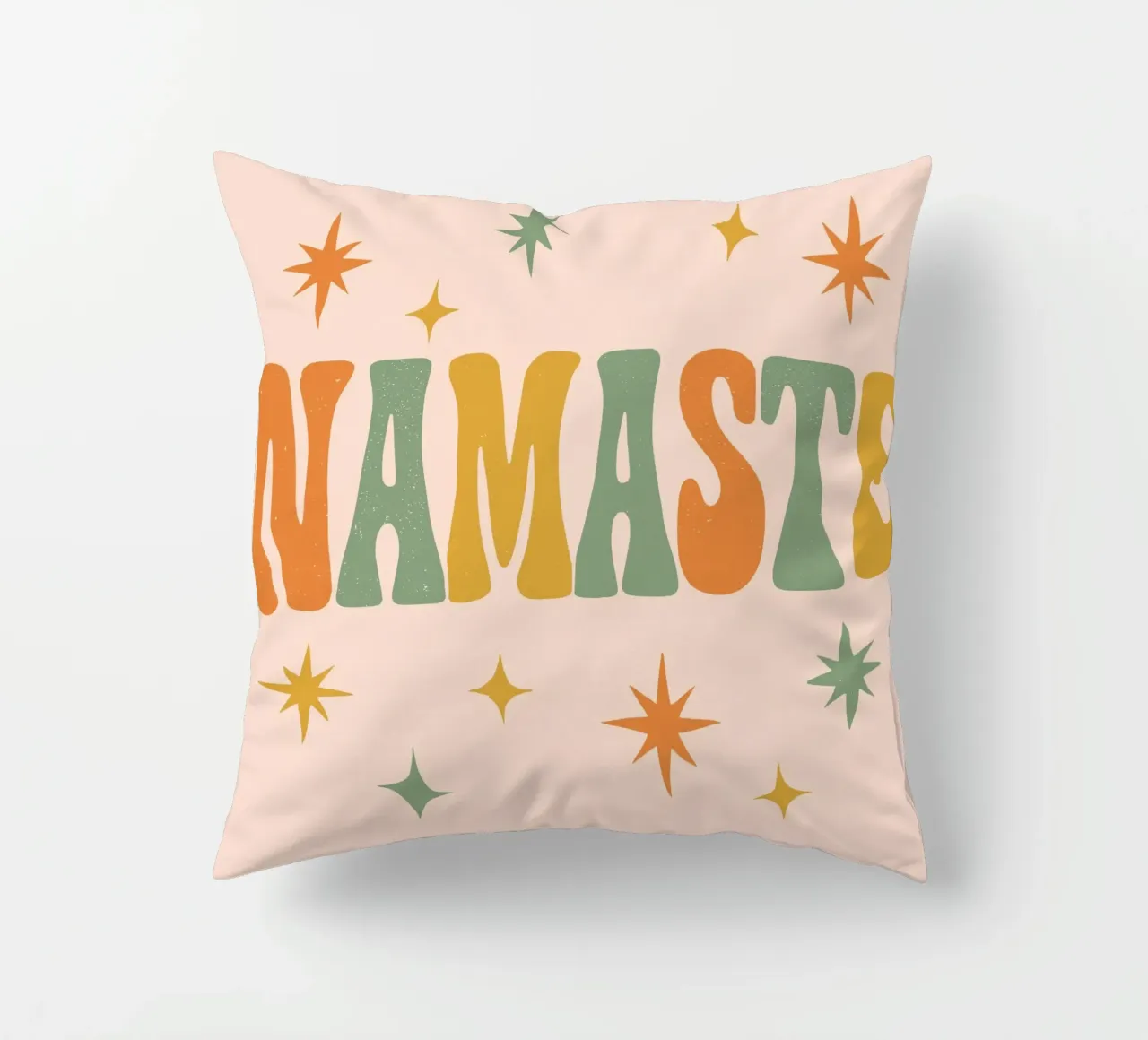 Namaste (Square) cuscino da treechild