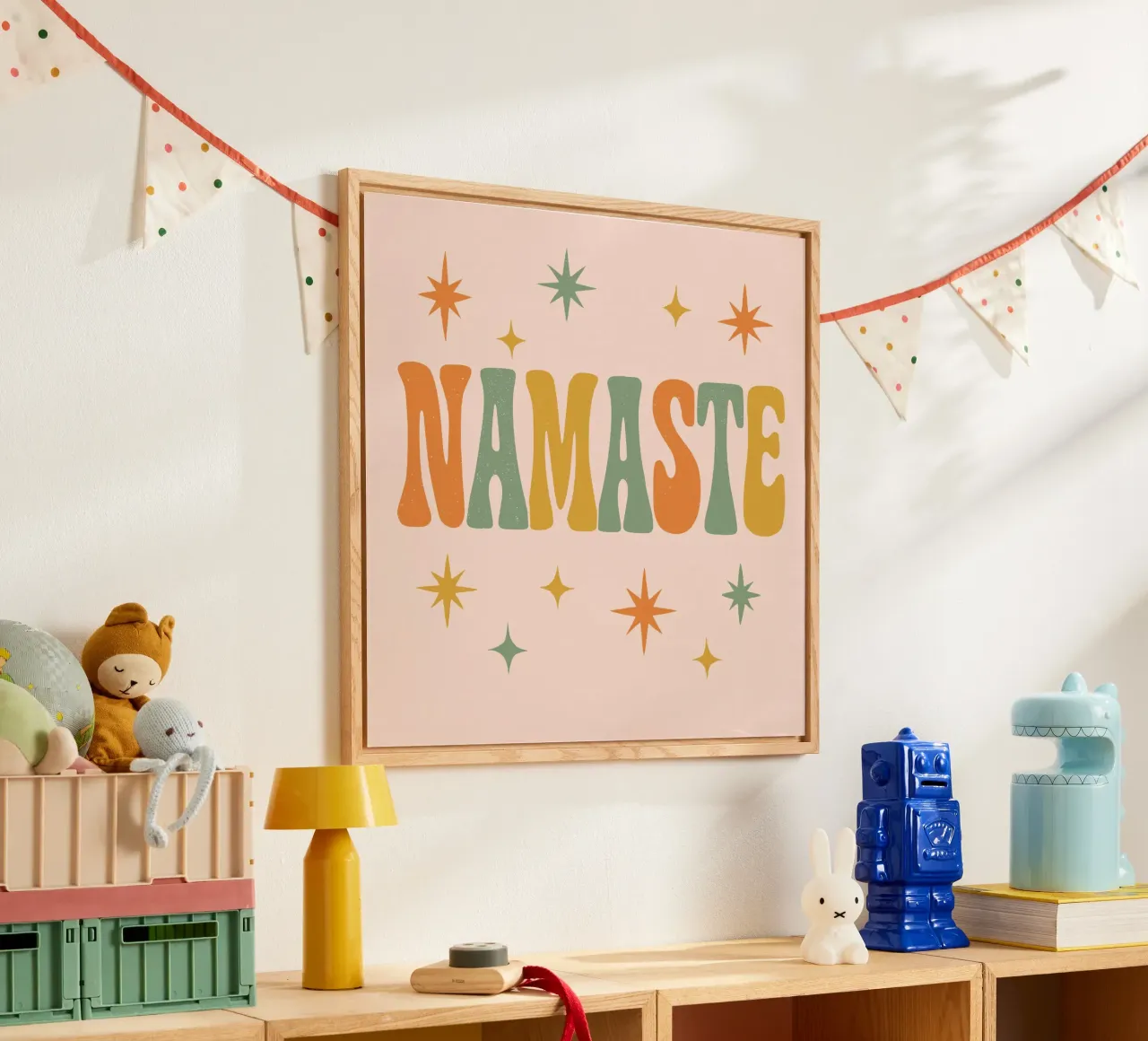 Namaste (Square) plexiglass da treechild