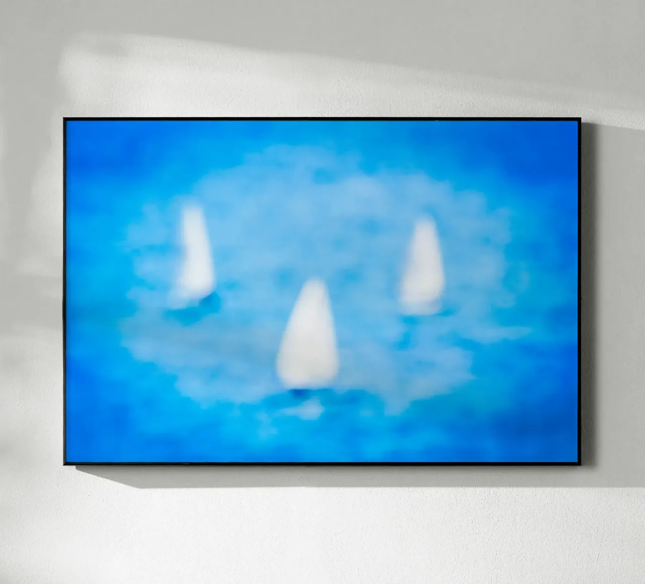 3 barche a vela plexiglass da Tal Paz-Fridman