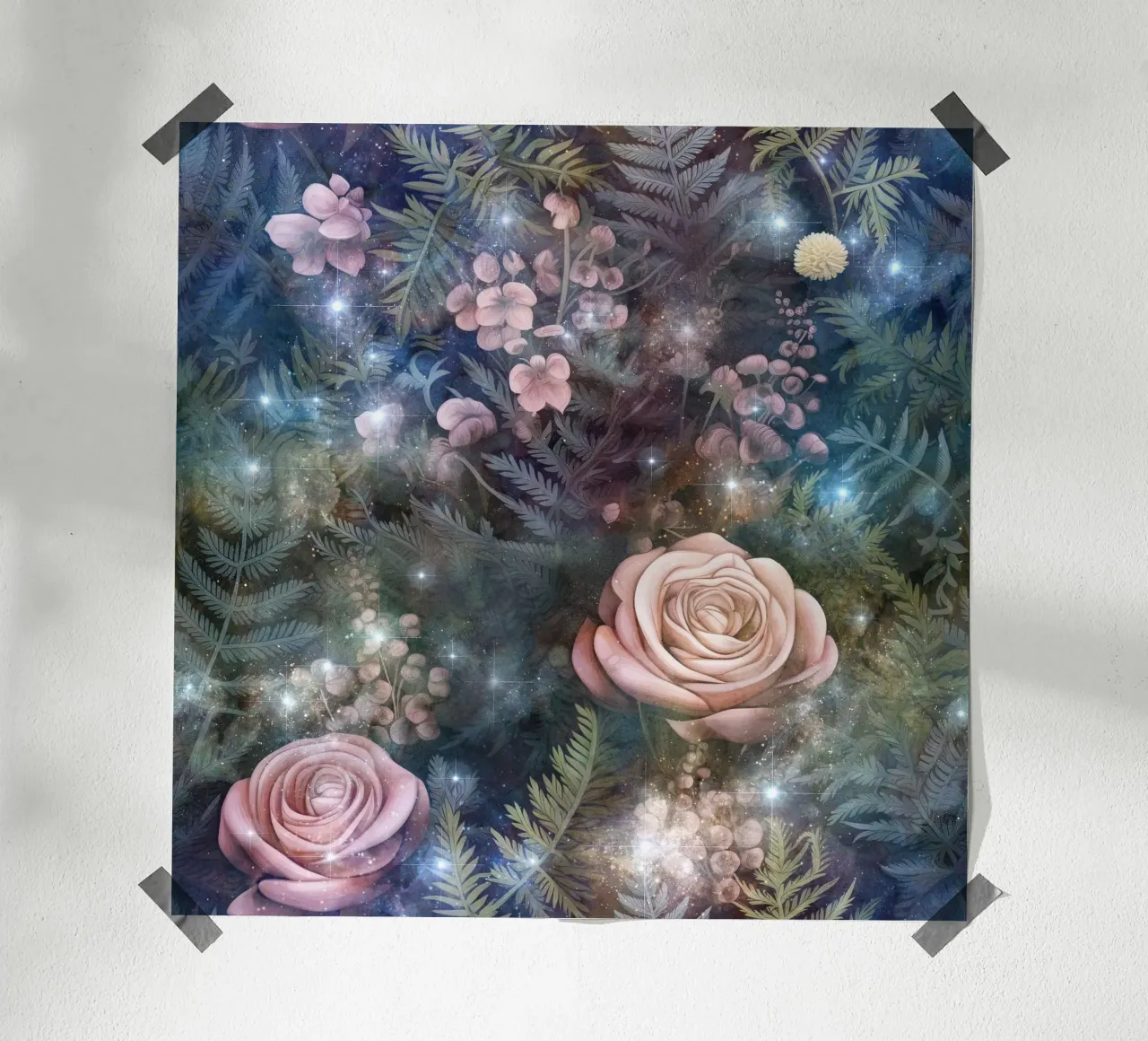 Foresta fantastica Figura 11 poster da Yaso Design Boho & Botanic