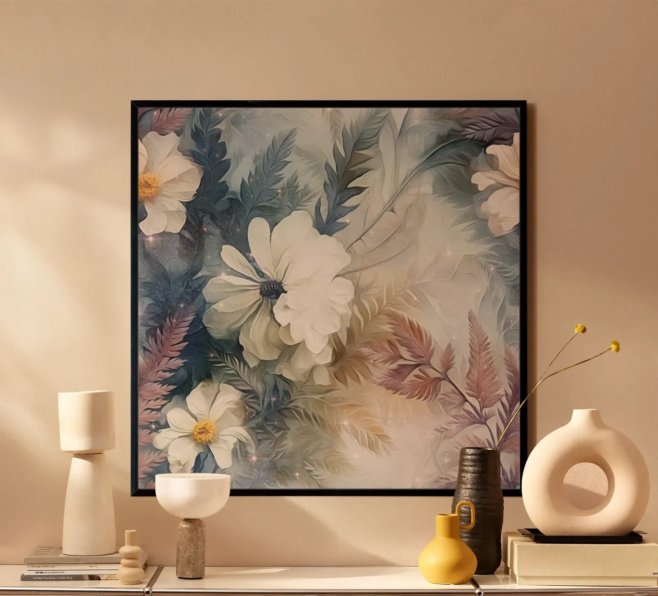 Immagine del bosco fantastico 13 poster con telaio in plastica da Yaso Design Boho & Botanic