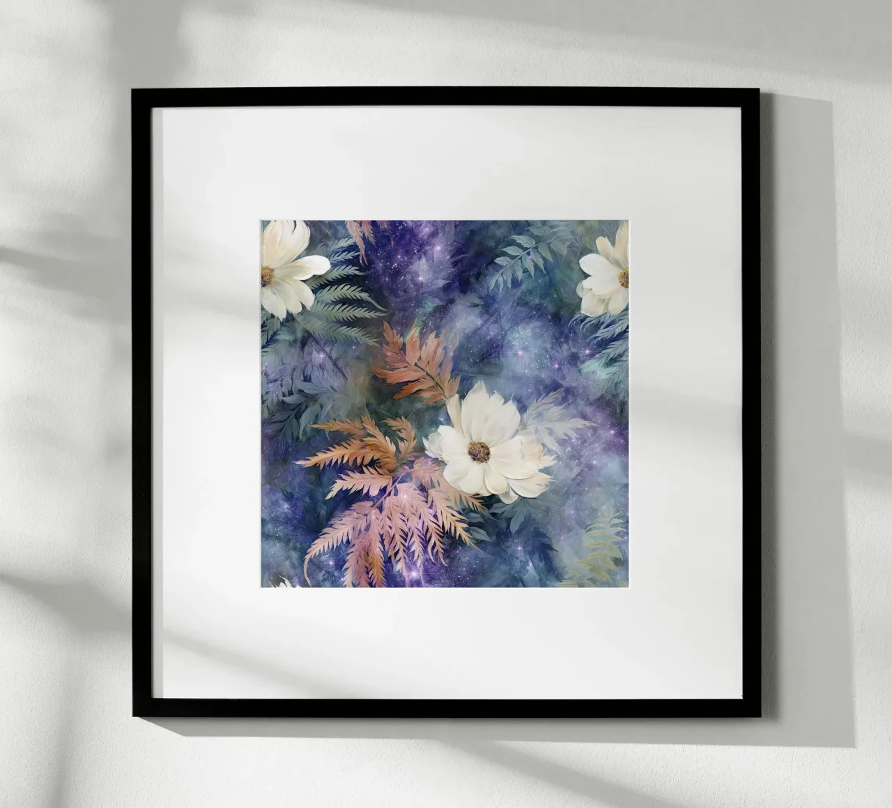 Immagine del bosco fantastico 18 poster con telaio in plastica da Yaso Design Boho & Botanic
