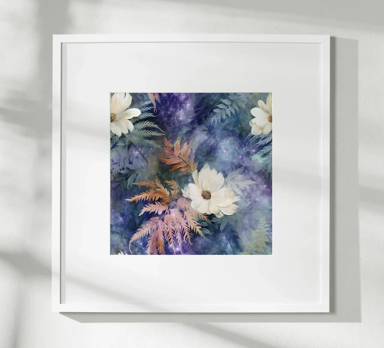 Immagine del bosco fantastico 18 poster con telaio in plastica da Yaso Design Boho & Botanic