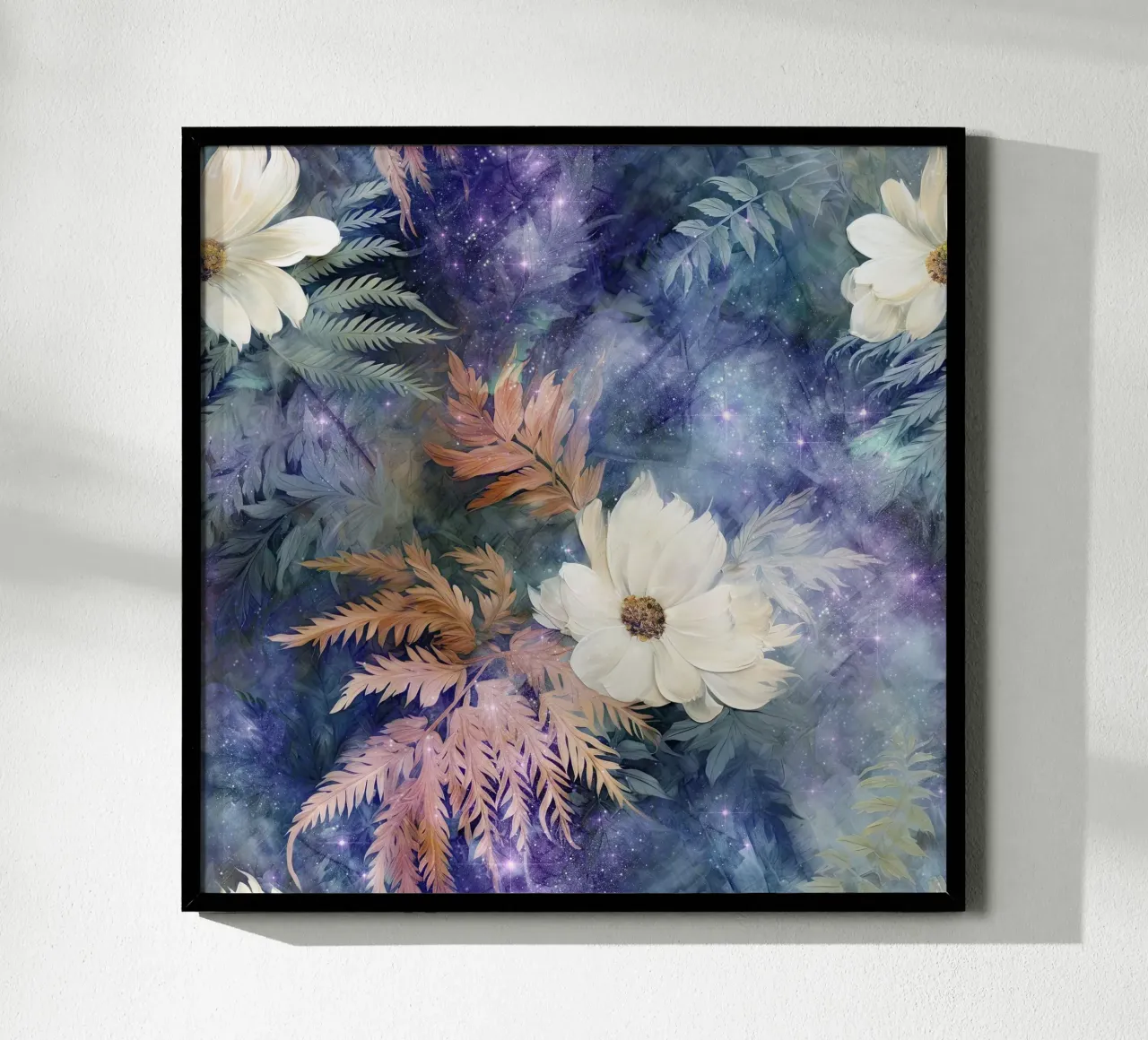 Immagine del bosco fantastico 18 poster con telaio in plastica da Yaso Design Boho & Botanic