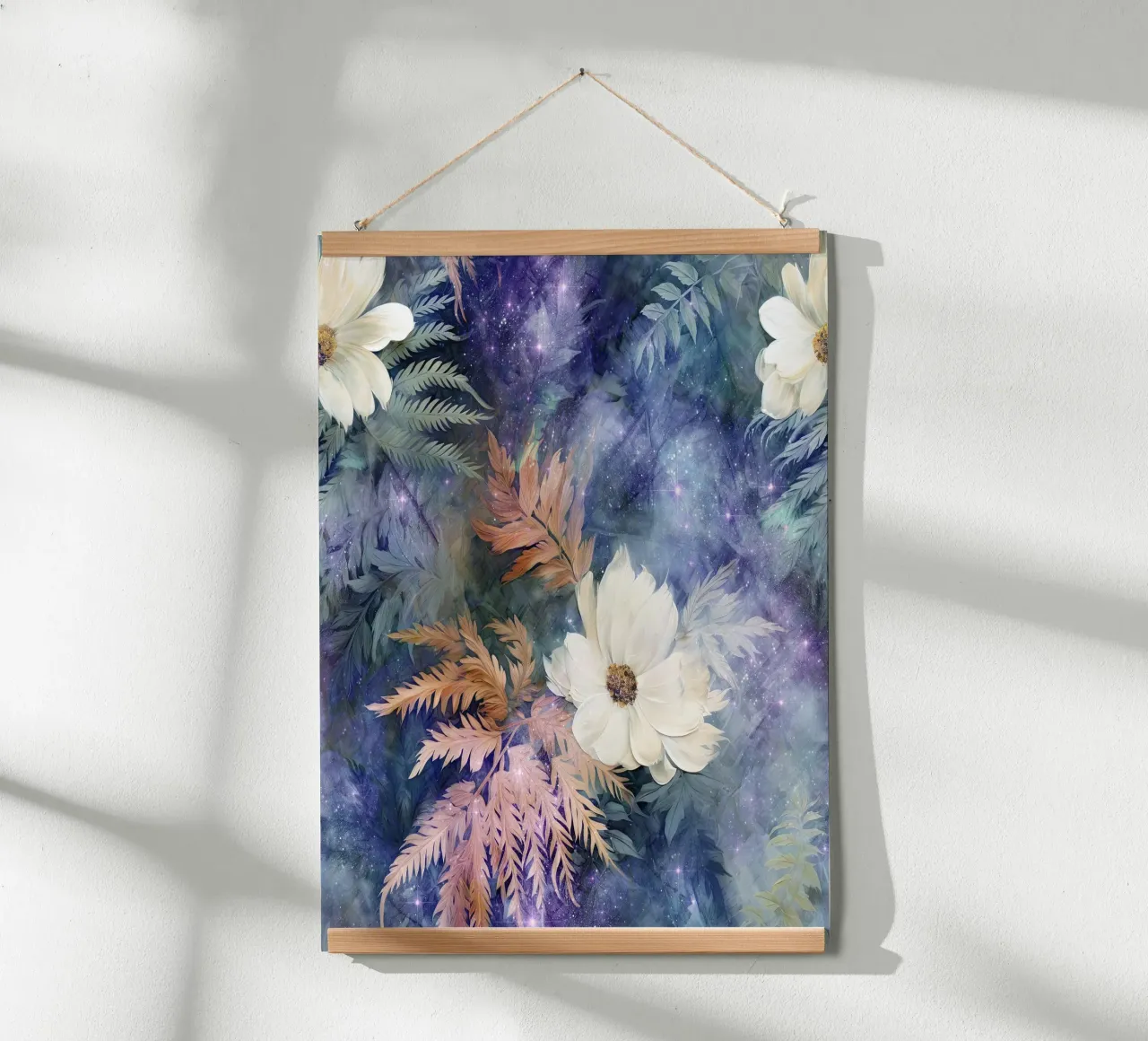 Immagine del bosco fantastico 18 poster con telaio in plastica da Yaso Design Boho & Botanic