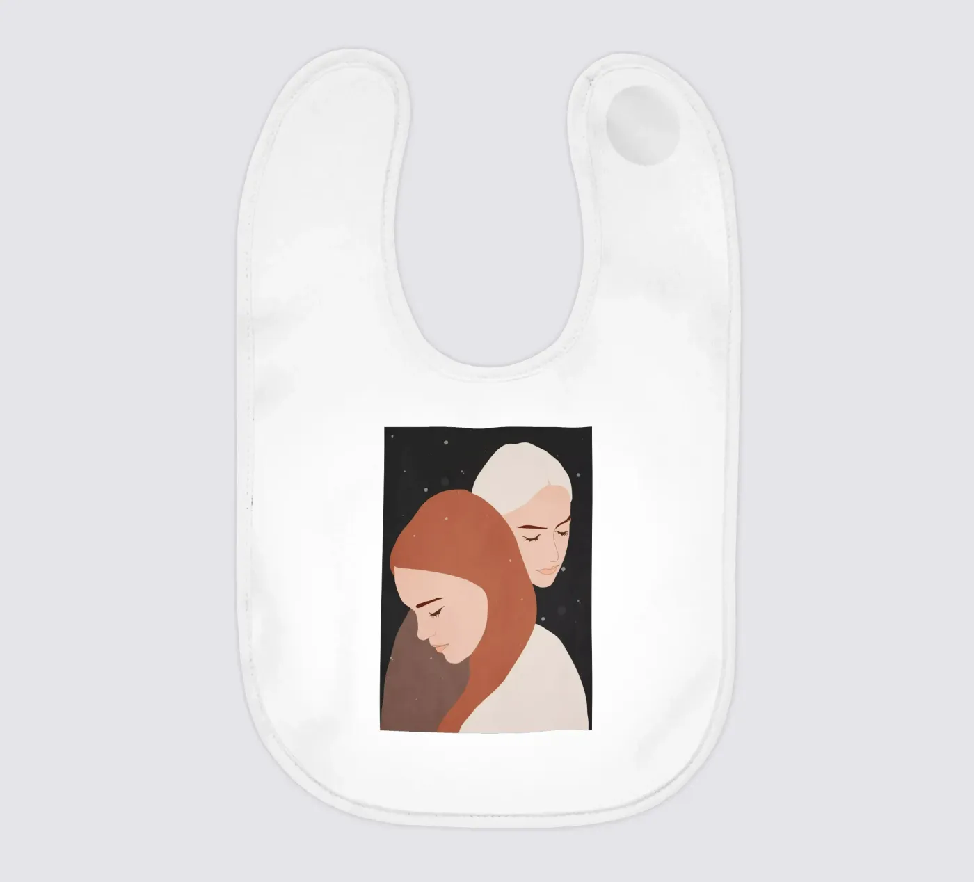 Mädchen 2a Babylätzchen von ThingDesign