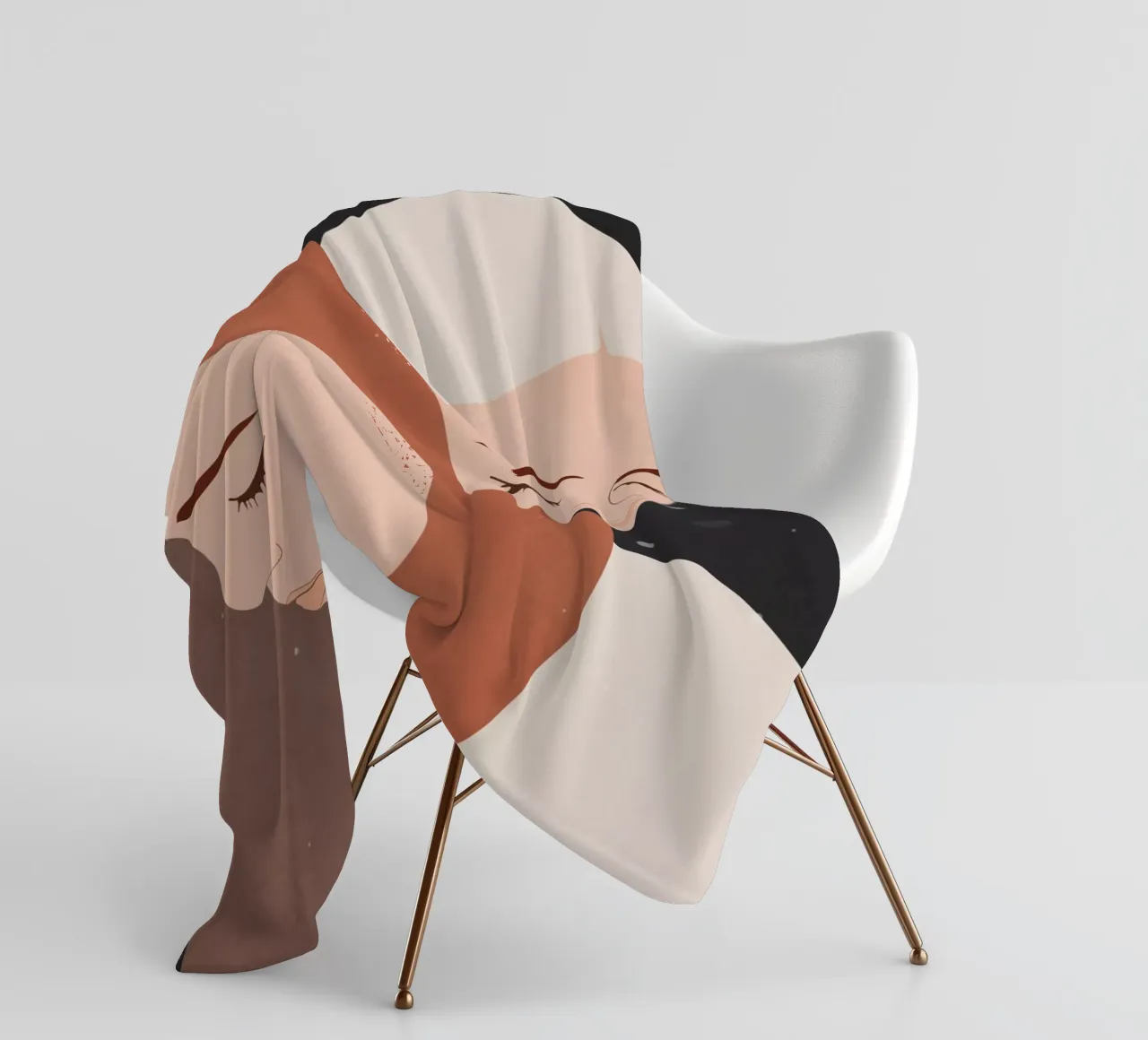 Mädchen 2a Fleecedecke von ThingDesign