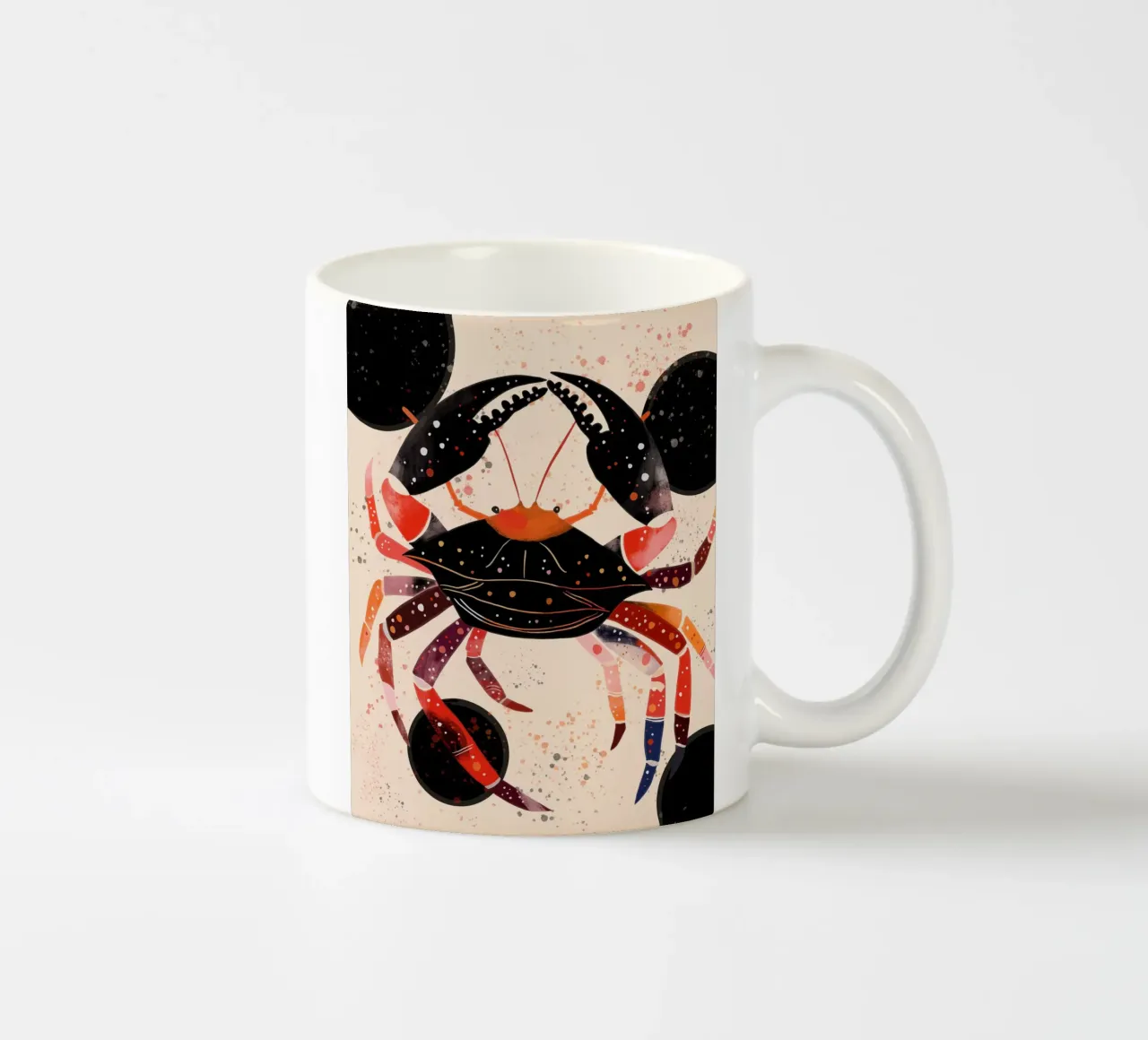 Granchio mistico II tazza in ceramica da ArtsySesta