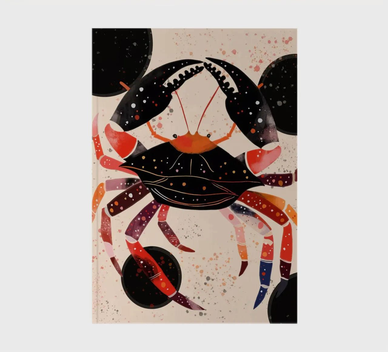 Mystical Crab II notebook by ArtsySesta