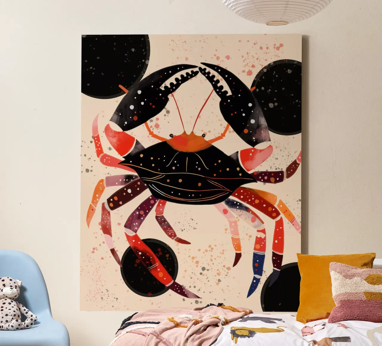 Mystical Crab II canvas by ArtsySesta