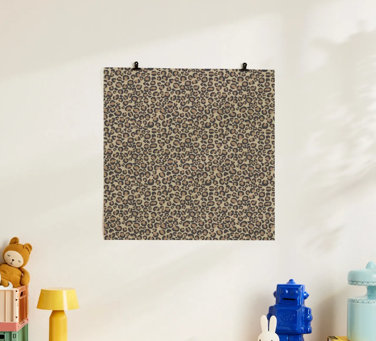 Modello animale 7 poster con telaio in alluminio da Yaso Design Animal